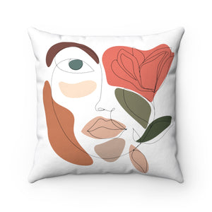 "She Sees Everything" Square Pillow