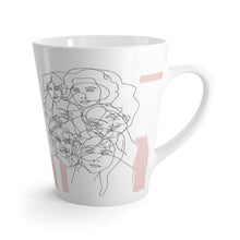 Load image into Gallery viewer, Interconnected Pink Latte Mug
