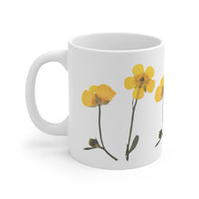 Load image into Gallery viewer, Yellow Dried Flower Mug