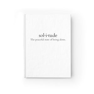 "Solitude" Notebook