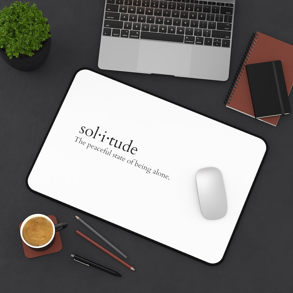 Sol-i-tude Desk Mat