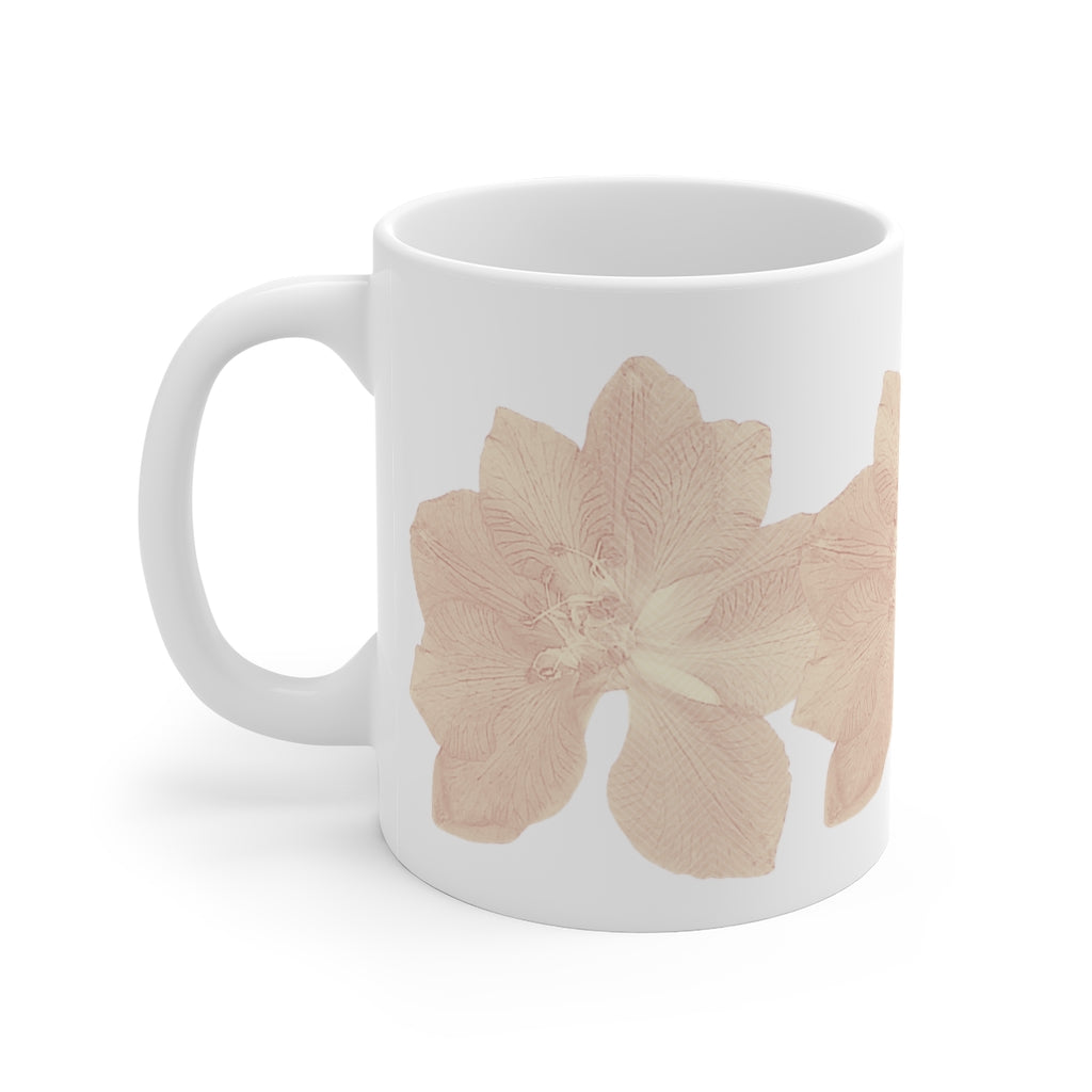 Yellow Floral Mug