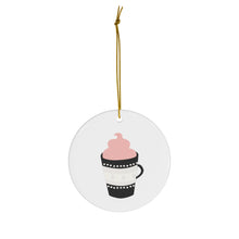 Load image into Gallery viewer, Reversible Hot Chocolate Christmas Ornament