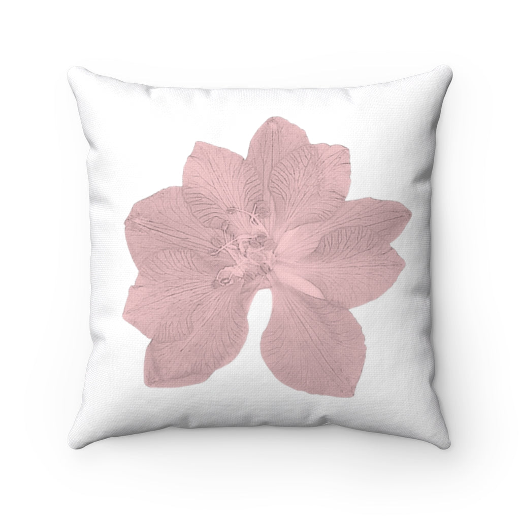 Red Floral Pillow