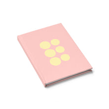 Load image into Gallery viewer, Coral Polka Dot Journal - Ruled Line