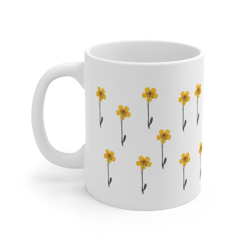 Cute Floral Pattern Mug
