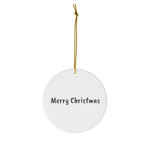 Reversible Terrazzo Christmas Ornament
