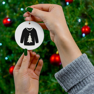 Reversible Christmas Sweater Ornament
