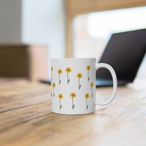 Cute Floral Pattern Mug