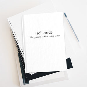 "Solitude" Notebook