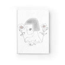 Load image into Gallery viewer, Lady Solitude Notebook (Grey)