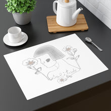 Load image into Gallery viewer, Lady Solitude Placemat in Grey