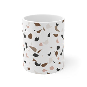 Multi-Color Terrazzo Ceramic Mug