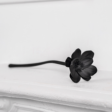 Load image into Gallery viewer, Black Peony Faux Flora